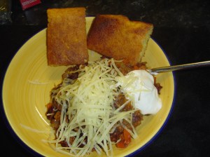 Chilli and Cornbread