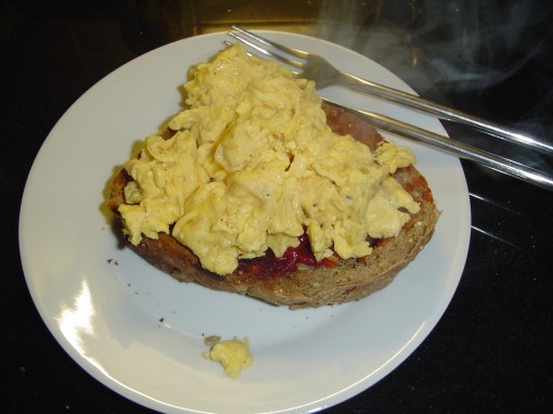 Scrambled Egg on Toast