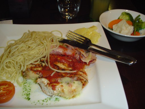 Hotel Dinner: Chicken Primo